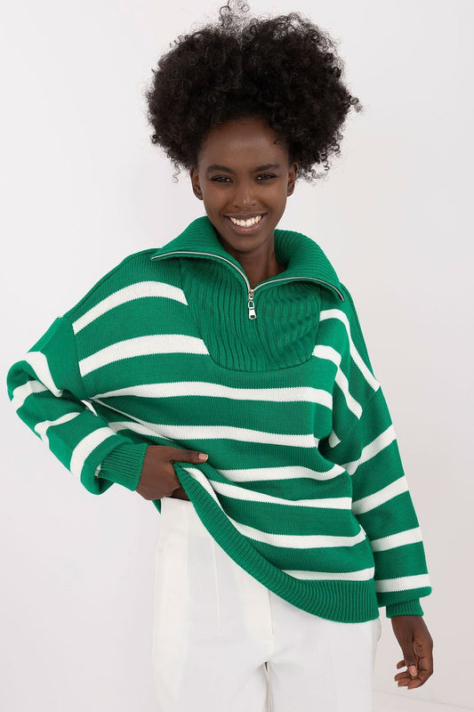 Turtleneck Badu Striped Sweater