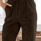 Drawstring Pants with Pockets