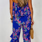 Printed Tube Jumpsuit