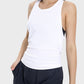 Millennia Round Neck Wide Strap Active Tank