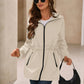 Ivy Lane Outdoor Waterproof Long Sleeve Hooded Windbreaker