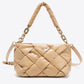 Nicole Lee USA Cassette Woven Satchel Crossbody Bag