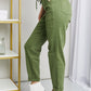 Judy Blue Full Size Drawstring Waist Pocket Jeans