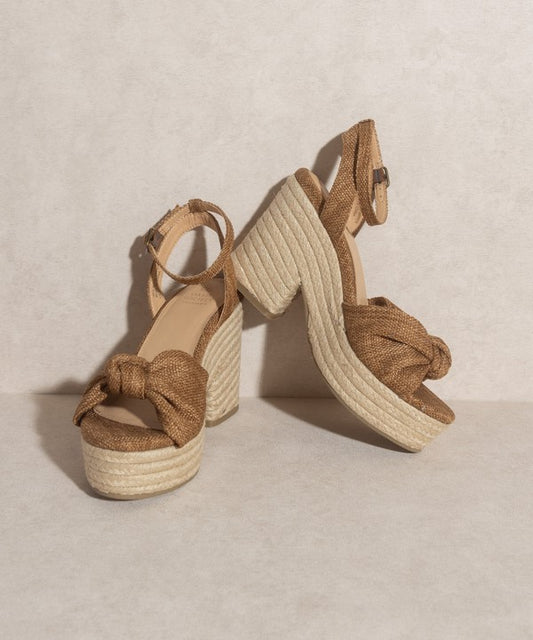 Oasis Society Mackenzie - Espadrille Wedge Sandal