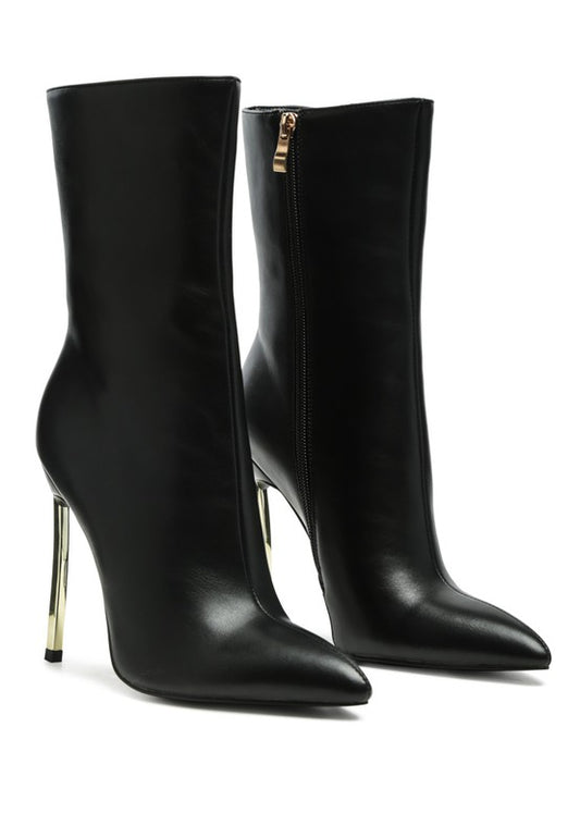 London Rag Over The Ankle Stiletto Boot