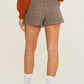 Plaid Skort