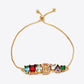 A to J Zircon Bracelet