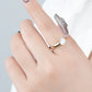 Classic 925 Sterling Silver Moissanite Ring