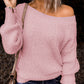 See It Differently Drop Shoulder Sweater