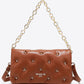 Nicole Lee USA Diamond Flower Messenger Crossbody Bag