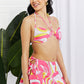 Marina West Swim Disco Dive Bandeau Bikini and Skirt Set