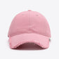 Distressed Adjustable Baseball Cap