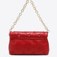 Nicole Lee USA Diamond Flower Messenger Crossbody Bag