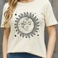 Simply Love Sun and Star Graphic Cotton Tee