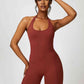 Halter Neck Sports Romper