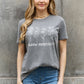 Simply Love GROW POSITIVITY Graphic Cotton T-shirt