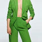 Spring Retro Loose-Fitting Slimming Straight Leg Trousers