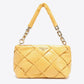 Nicole Lee USA Cassette Woven Satchel Crossbody Bag