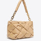 Nicole Lee USA Cassette Woven Satchel Crossbody Bag