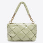 Nicole Lee USA Cassette Woven Satchel Crossbody Bag